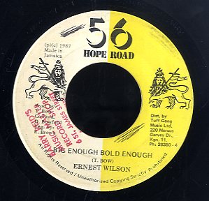 ERNEST WILSON [Big Enough Bold Enough]