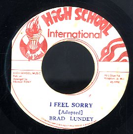 BRAD LINDSAY [I Feel Sorry]