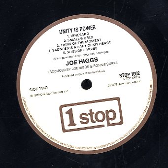 JOE HIGGS [Unity Is A Power]