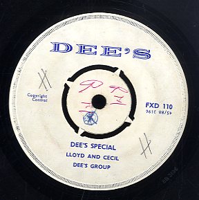 DEE'S GROUP / LLOYD & CECIL [Dee's Special / Gonna Look For My Gal ]