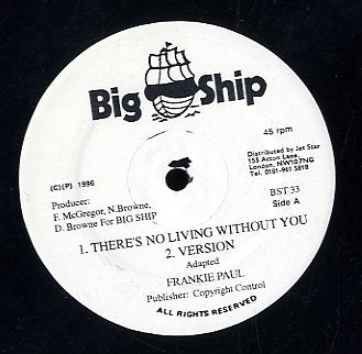 FRANKIE PAUL / FLOURGON [There's No Living Without You / Feel The Pressure]