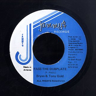 BRIAN & TONY GOLD [Pass The Dubplate]