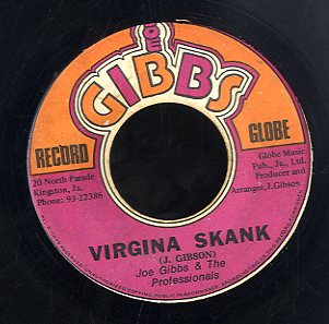 JOE GIBBS & THE PROFESIONALS / THE HAPPS  [Virginia Skank / In Heaven There Is No Beer]