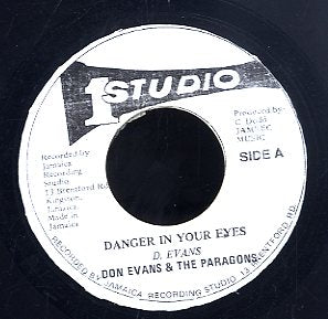 DON EVANS & THE PARAGONS [Danger In Your Eyes]