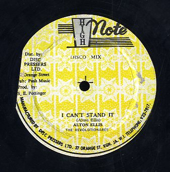 ALTON ELLIS [I Can't Stand It / Can't Stop Now]