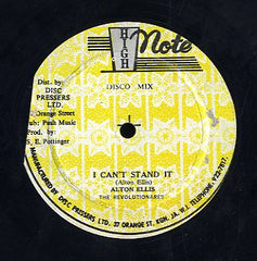 ALTON ELLIS [I Can't Stand It / Can't Stop Now]