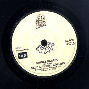 DAVE & ANSELL COLLINS [Single Barrel / Black Eye]