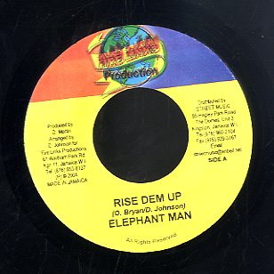 ELEPHANT MAN / KIPRICH [Rise Dem Up / Tun Yuh Roll]