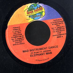 ELEPHANT MAN / GHOST [Mad Instrument Dance / Mama]