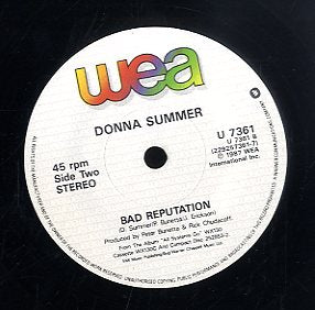 DONNA SUMMER [When Love Takes Over You (Remix) / Bad Reputation]