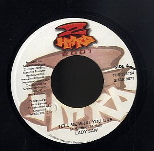 LADY SAW / CHICO [Tell Me What You Like / Hold Yu Man]