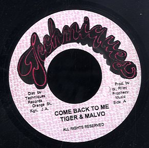 ANTHONY MALVO & TIGER [Come Back To Me]
