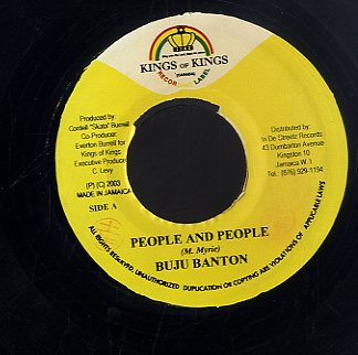 BUJU BANTON / PICKNEY [People And People / Mash Mi Head Up]