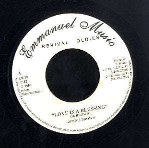 DENNIS BROWN [I Like It Like That / Love Is A Blessing]