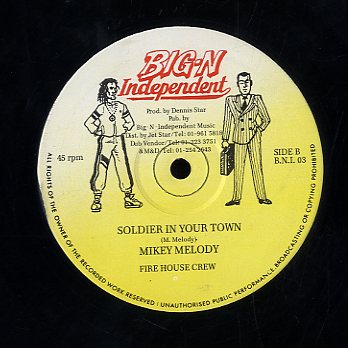 MIKEY MELODY / SANCHEZ [Soldier In Your Town / Paper Roses]