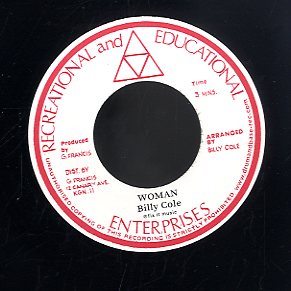 BILLY COLE [Woman / Bump All Night]