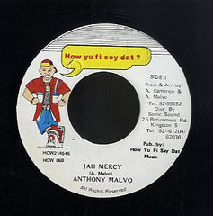 ANTHONY MALVO [Jah Mercy]