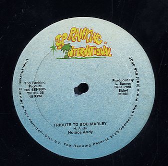 HORACE ANDY [Tribute To Bob Marley]