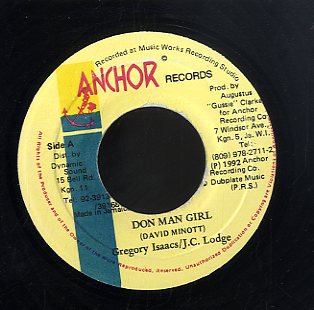 GREGORY ISAACS, JC LODGE  [Don Man Girl ]