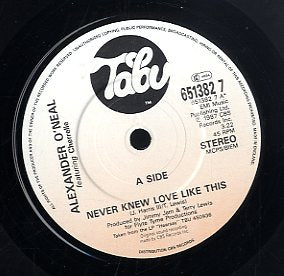 ALEXANDER O'NEAL FEAT. CHERRELLE [Never Knew Love Like This]
