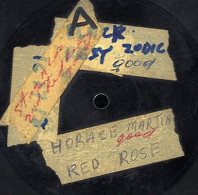 HORECE MARTIN / RED ROSE [Black Zodiac Hi-Fi Dub Plate]