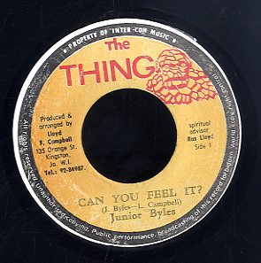 JUNIOR BYLES [Can You Feel It]