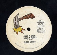 SUGAR MINOTT / JAH BATTA  [Crowd A People (Take It Easy) / Yu Think Mi Gone]