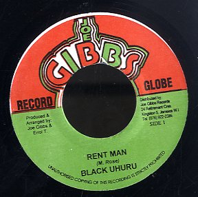 BLACK UHURU [Rent Man]