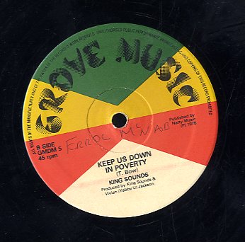 KING SOUNDS & TRINITY / KING SOUNDS & JAH WOOSH [Spend One Night In A Babylon / Keep Us Down In Poverty]