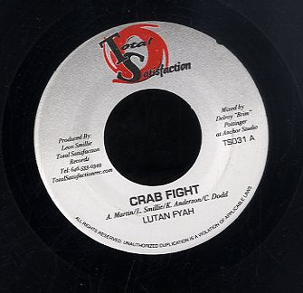 LUTAN FYAH  / FRAGGA RANKS [Crab Fight / No Doubt]