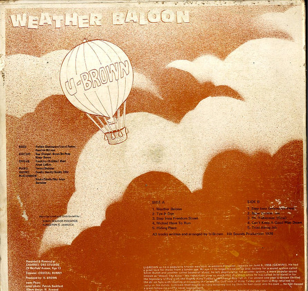 U BROWN [Weather Baloon]