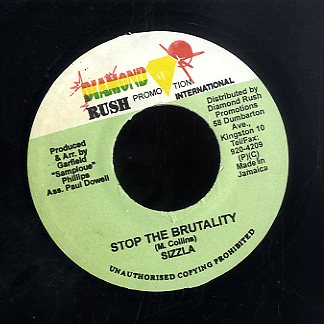SIZZLA / MASTER B [Stop The Brutality / Stumble & Fall]