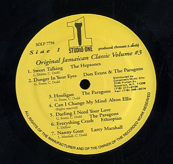 V.A. [Original Jamaican Classic Volume 3]