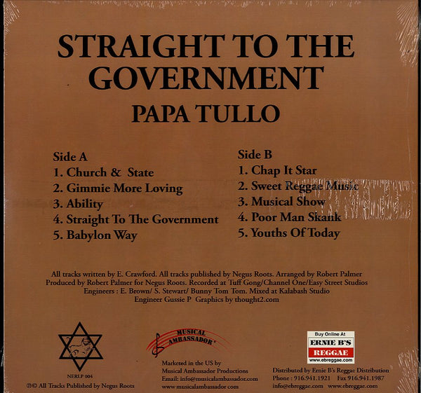 PAPA TULLO [Straight To The Government]