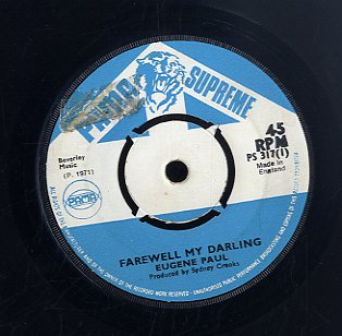 EUGENE PAUL [Whole Lot Of Woman / Fraewell My Darling]