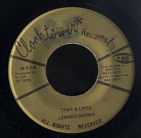 JOHN HOLT /  LENOX BRON [Look What You've Done / Take A Look]
