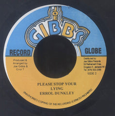 ERROL DUNKLEY [Please Stop Your Lying]