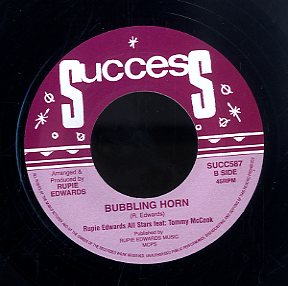 BOB ANDY / RUPIE EDWARDS ALL STARS FEAT TOMMY MCCOOK [The Way I Feel / Bubbling Horn]