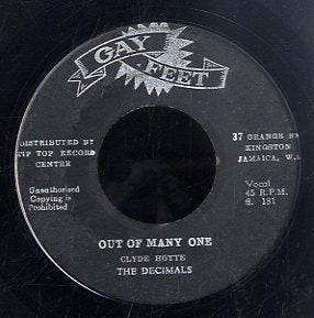 THE DECIMALS [Decimal Song/ Out Of Many One ]