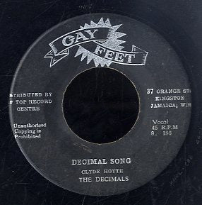 THE DECIMALS [Decimal Song/ Out Of Many One ]