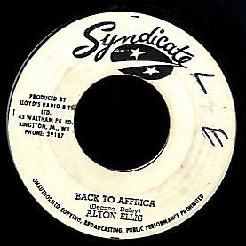 LLOYD & JOY / ALTON ELLIS [Born To Loose / Back To Africa ]