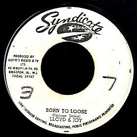 LLOYD & JOY / ALTON ELLIS [Born To Loose / Back To Africa ]