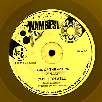 CPIE COPWELL [Piece Of The Action]