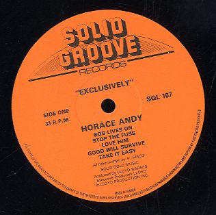 HORACE ANDY [Exclusively]