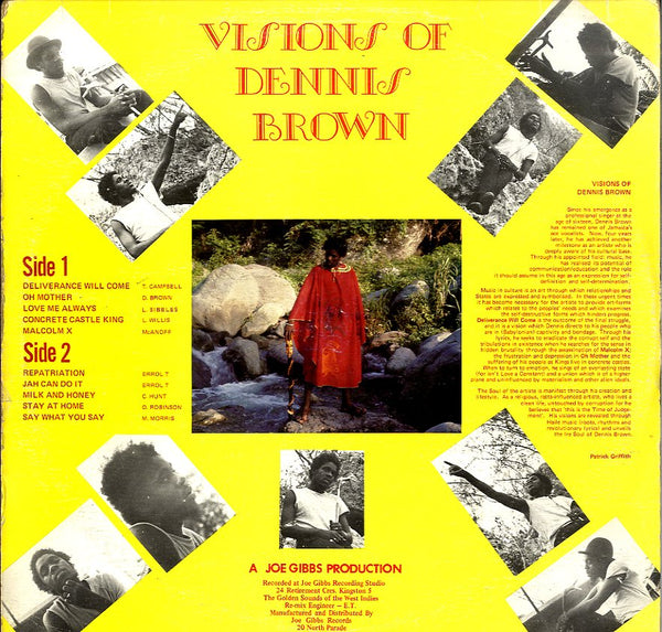 DENNIS BROWN [Vision Of Dennis Brown]