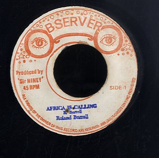 ROLAND BURRELL [What Is Your Answer (Africa Is Calling)]
