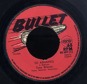 TONY BRAVETT / GREGORY ISAACS  [So Ashamed / My Only Lover ]