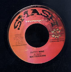 TONY MATTERHORN / FUTURE FAMBO [Dutty Wine / Tell You Seh]