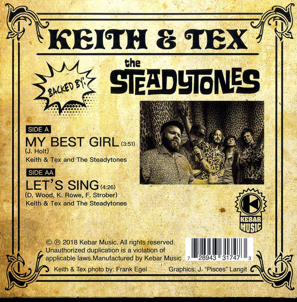 KEITH & TEX [My Best Girl / Let's Sing]