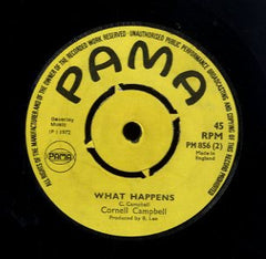 CORNEL CAMPBELL / THE CLARENDONIANS  [What Happens / A Good Hearted Woman ]